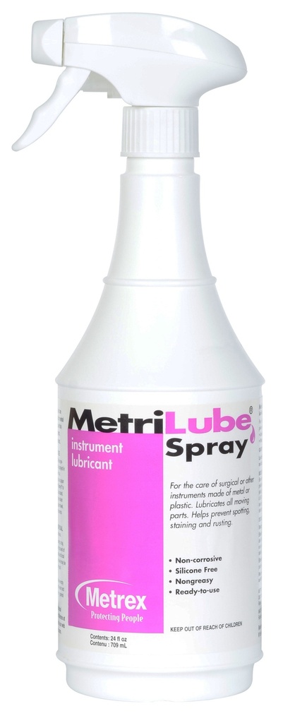 Metrilube Spray Lubricante De Instrumentos - 24 Onzas C/12