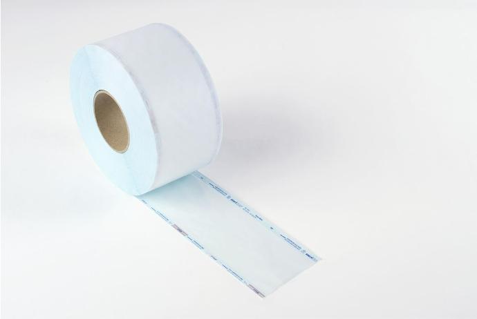 Rollo de bolsa mixta plana de papel grado médico 20 cm / 200 m